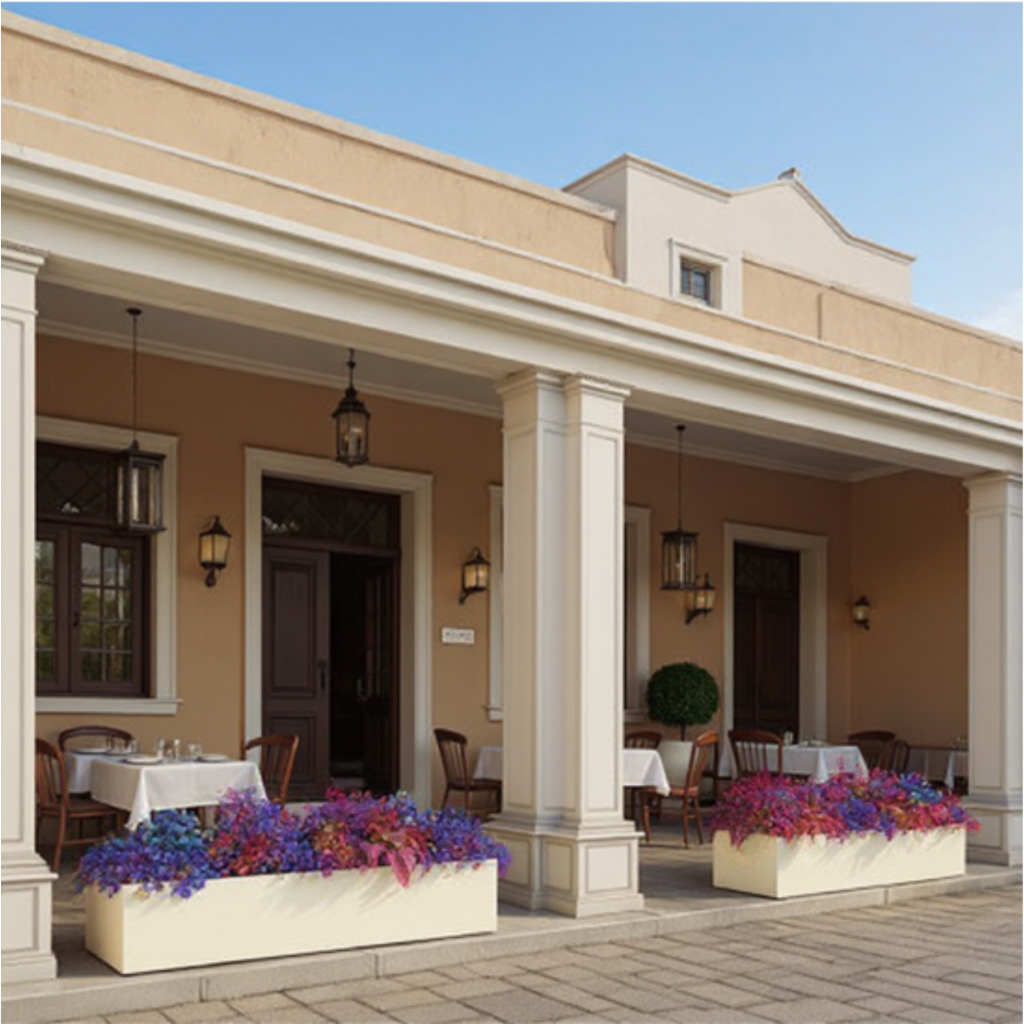 GFRC rectangular planters